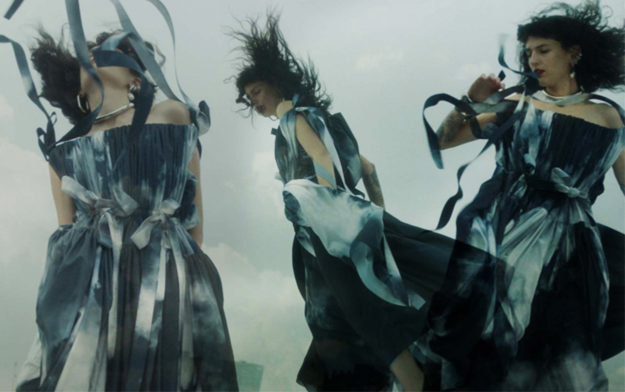 Sophie Muller Directs Ethereal & Magnetic Alexander McQueen SS22 Collection Film Inspired By Storm Chasing