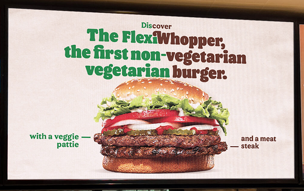 Flexiwhopper: Discover The First Vegetarian Non-Vegetarian Burger