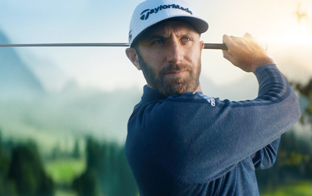  Dustin Johnson Shows His Competitive Edge From The Cliff's Edge In New RBC Campaign By Battery