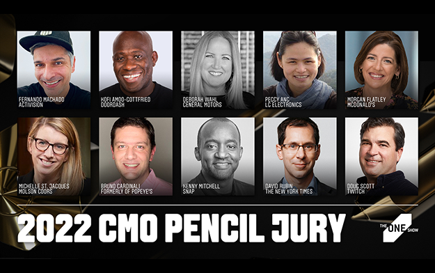 Jury Of Leading Marketers To Select The One Show CMO Pencil 2022 Winner