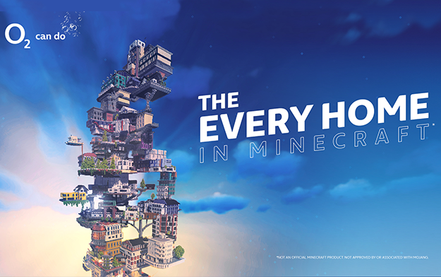 Serviceplan Bubble And O2 Build An Interactive "Every Home" Experience In Minecraft