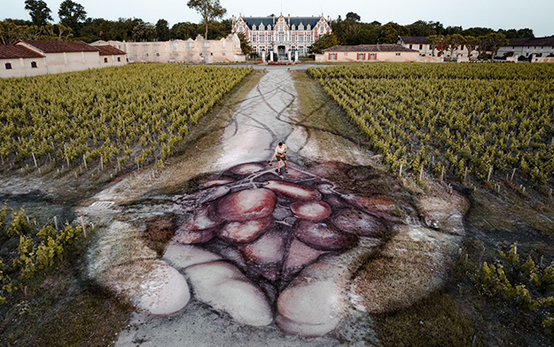 David Popa Unveils Stunning Biodegradable Installation On Grounds Of Chateau Cantenac-Brown