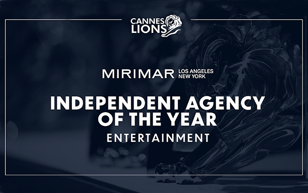 Mirimar Named Cannes Lions Independent Agency Of The Year-Entertainment
