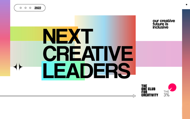 The One Club and 3% Movement Open Call For Global Next Creative Leaders 2022