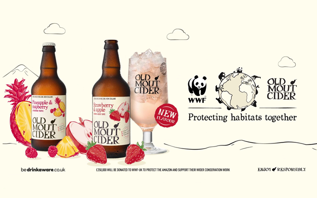 Old Mout Cider and WWF Team Up for Biggest Advertising Campaign to Date