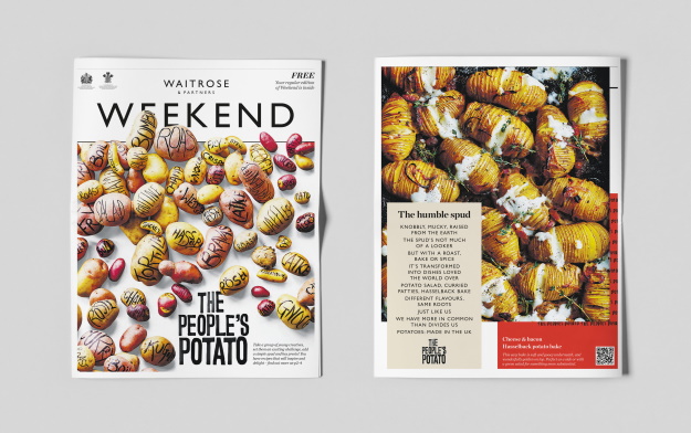 Waitrose Launches "The People’s Potato" the First Work in Create Not Hate's Programme
