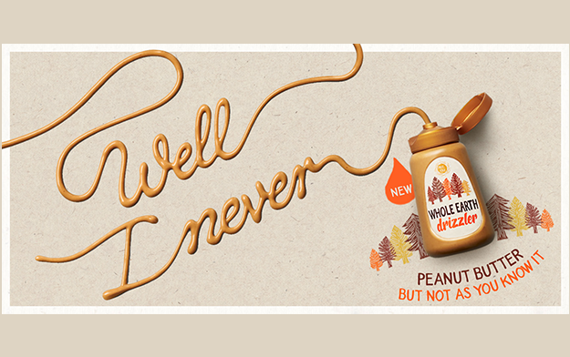 It's Peanut Butter, But Not As You Know It, In New Whole Earth Campaign By Isobel