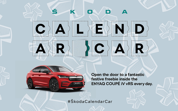 Skoda Launches World's First Car with 24 Doors In Live Action "Calendar Car" Giveaway
