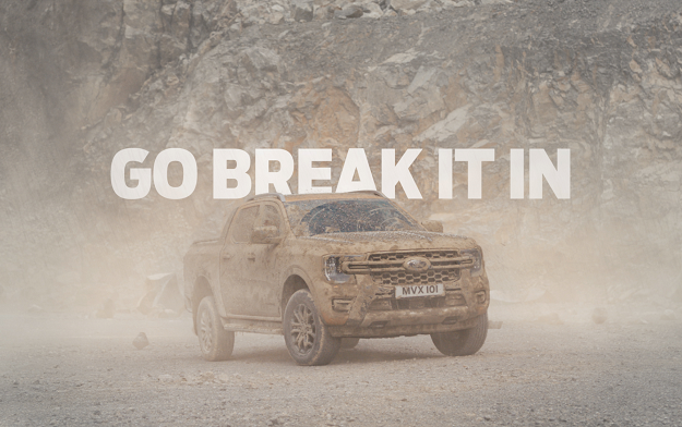 Ford and AMV BBDO Launch the new Ford Ranger by Covering it in Mud