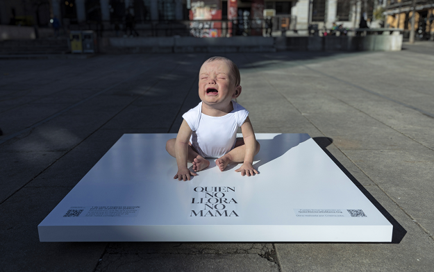 This Crying Baby Is Fighting for Better Breastfeeding Laws in Spain