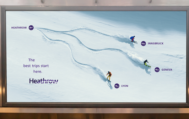 New Campaign Highlights the Range of Ski Destinations Accessible from Heathrow Airport