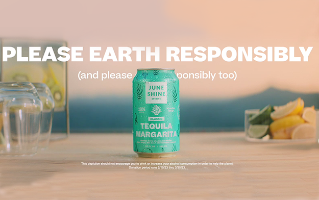 JuneShine Asks People to "Please Earth Responsibly" During Super Bowl Parties in Game-Day Ad