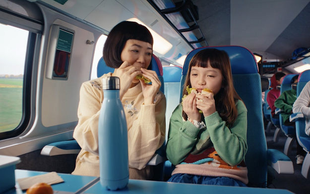 Rosa Paris and OUIGO's New Campaign Shows How Easy it is to Go Green
