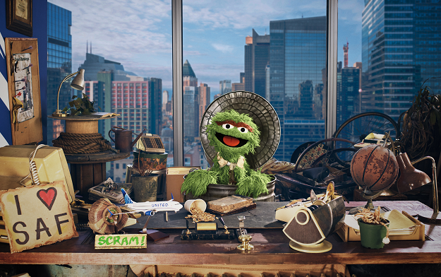 United Names Oscar the Grouch as First Chief Trash Officer