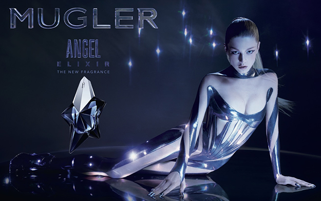 Ad of the Day | Publicis Luxe and Mugler Launch Campaign for Angel Elixir featuring Hunter Schafer