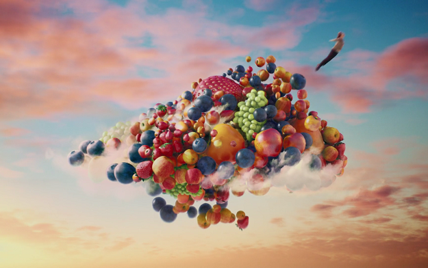 Brave Use AI and Unreal Engine to Create "Live Colourful" for Naked Smoothies