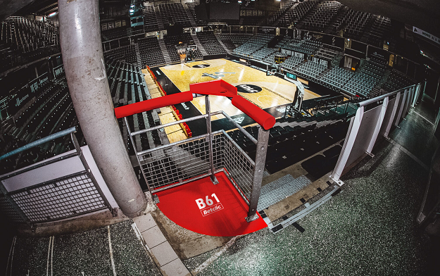 For Basketball Fans, Betclic Creates Seats Where None Exist