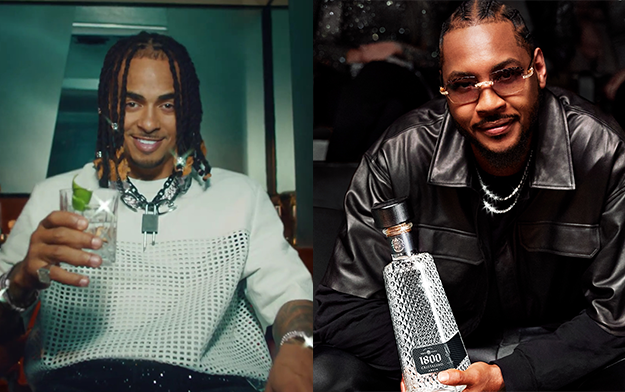 1800 Tequila Debuts New Campaign Featuring Carmelo Anthony and Latin Superstar Ozuna