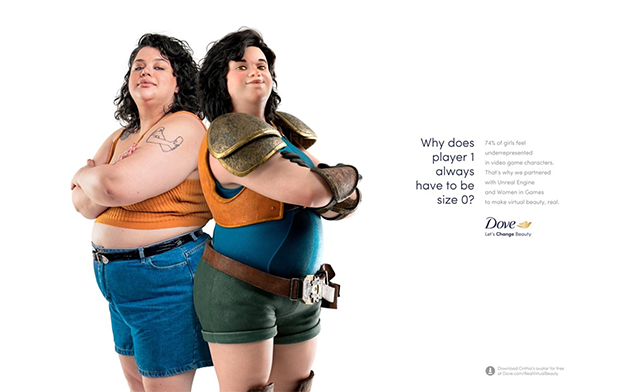 Ad of the Day | Dove Continues to Fight Against Toxic Misrepresentation in Gaming