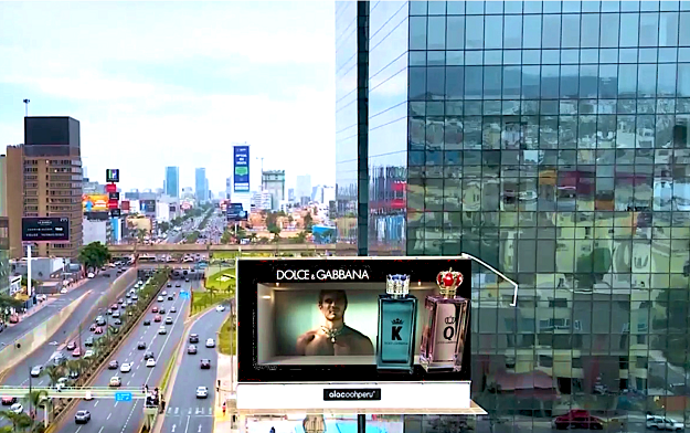 Spectacular 3D Campaign by Dolce & Gabbana with Worldcom OOH