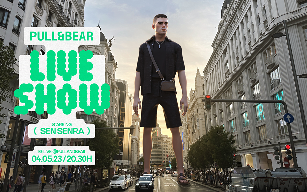 PULL&BEAR Opens Madrid Flagship Retail Location with Sen Senra AR Music Show by Wildbytes