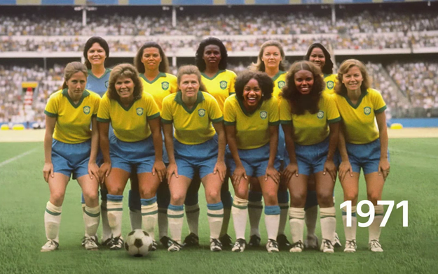 Brazilian Bank Uses AI To Celebrate Women's Soccer as it Should Have Been 