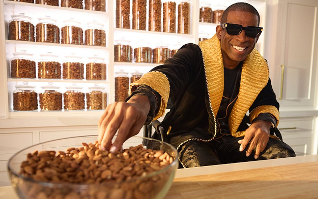  Deion Sanders Goes Nuts for California Almonds in "Own Your Prime" Campaign