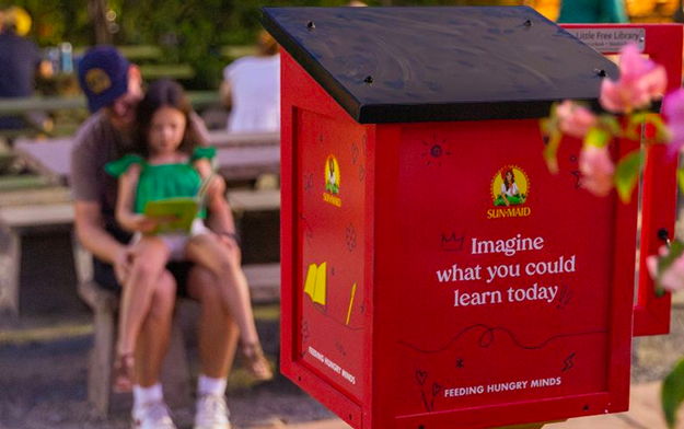 Sun-Maid Teams with ABCmouse.com and Little Free Library to Feed Hungry Mouths and Minds