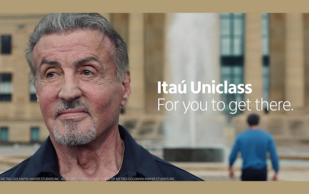 Itau Uniclass Launches new Positioning and Brings Together Sylvester Stallone and Marcos Mion to Star Campaign