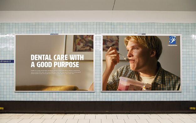 The Public Dental Care in Stockholm Emphasizes Pleasure in the new Campaign