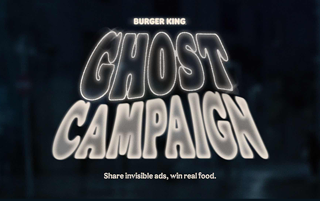 Burger King Returns this Halloween with a "Ghost Campaign"