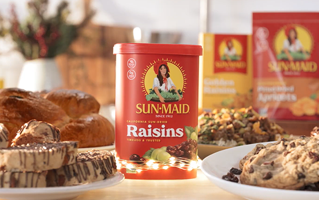 Sun-Maid Raisins Break Up with Fruitcake in Holiday Campaign