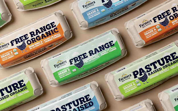Farmers Hen House and Bader Rutter Celebrate Natural Eggs With New Brand Identity