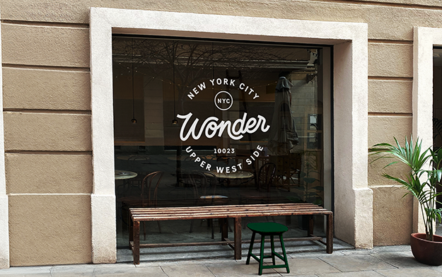 Mrs&Mr Creates the Visual Identity for "Fast-Fine" Dining and Delivery-Concept Wonder