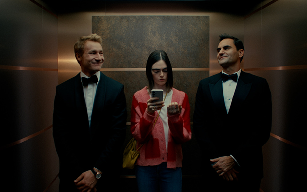 Ad of the Day | Roger Federer and Marco Odermatt Walk Into an Elevator for Sunrise