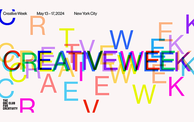 The One Club Announces Creative Week 2024, May 13-17 in New York