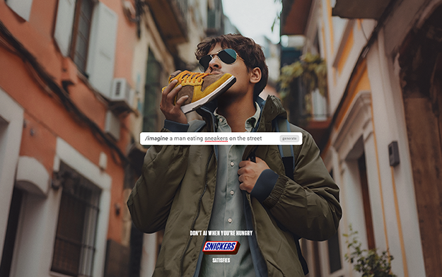 Snickers Launches Missprompting Campaign: "Don't AI When You're Hungry"