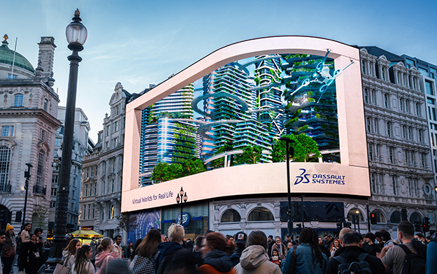 Dassault Systemes Introduces Virtual Worlds for Real Life to Piccadilly Lights London