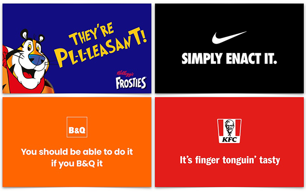 Butchered Brand Slogans Appear on Mobile Billboards Across London