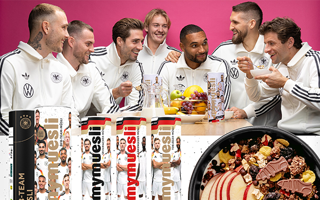 The Perfect Match: mymuesli and the German Men's National TeamUnite for UEFA Euro 2024