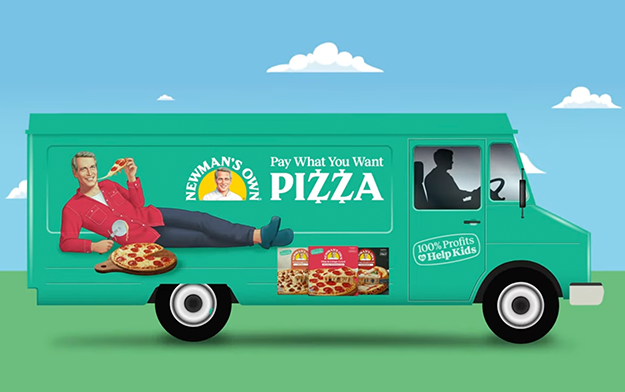Pizza With Purpose: Newman's Own Debuts "Pay What You Want" Pizza Truck 