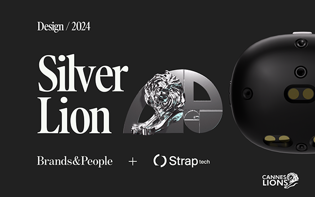 Brands&People wins Silver Design Lion at Cannes with Strap Tech's Ara