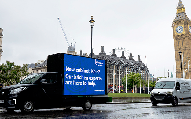 Wickes Marks Keir Starmer's Arrival At No.10 With Timely OOH Campaign, Created By St Luke’s