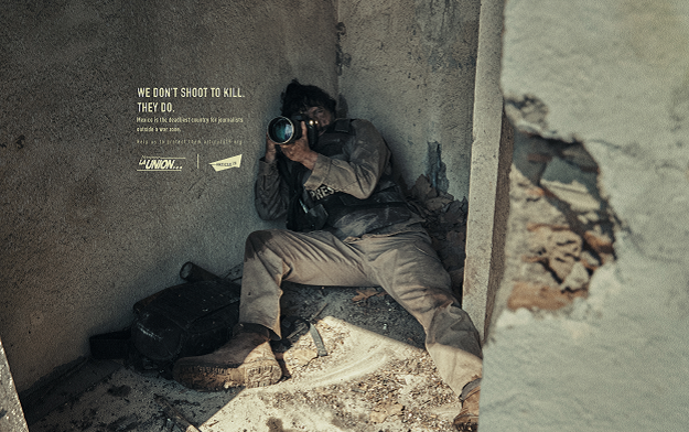Grey Mexico, Articulo 19, and Diario La Union Launch a Powerful Print Campaign