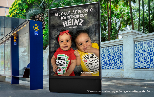 Babies Dressed in Heinz Colors Star in Mother's Day Campaign