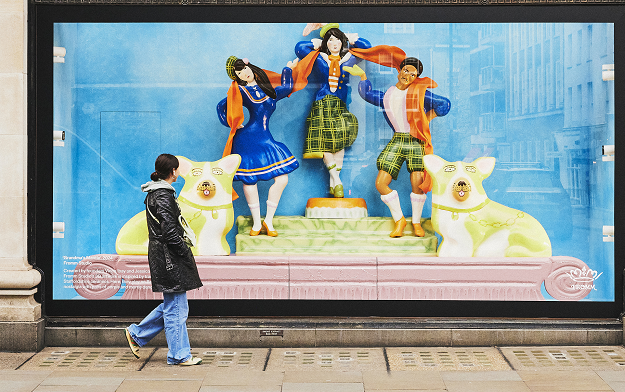 Fromm Studio Transforms Selfridges Windows with Folk-Inspired 2025 Displays