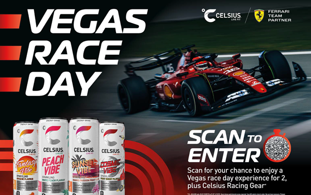 CELSIUS Brings Grand Prix Excitement to Morrisons Aisle with Immersive In-Store Racing Experience