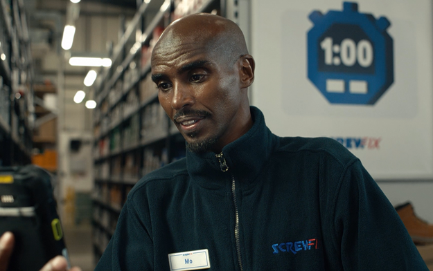 Sir Mo Farah Joins Screwfix as "The New Recruit" as it Debuts New Brand Platform With M+C Saatchi Group UK