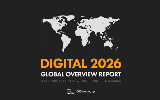 Digital 2026: Internet Users Pass 6 billion, Social Media Users Become a "Supermajority", and AI Use Tops 1 Billion
