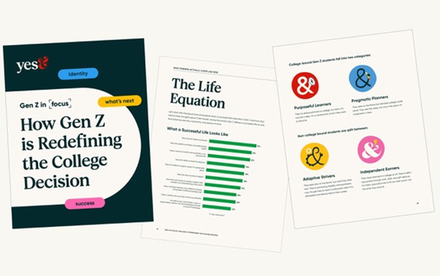 Yes& Unveils "Gen Z in [Focus]": How a Generation Is Redefining the College Decision